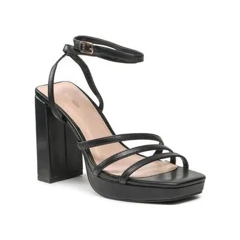 Dámské sandále Sandály DeeZee F048-5 Černá 38