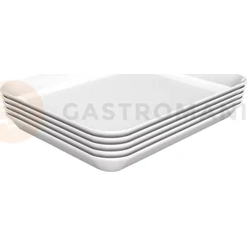 Melaminová nádoba k vystavování 150x190x17 mm, bílá, 5 ks. | BARTSCHER, 17W-150x190
