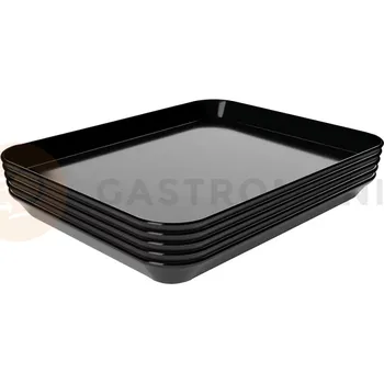 Melaminová nádoba k vystavování 150x190x17 mm, černá, 5 ks. | BARTSCHER, 17S-150x190