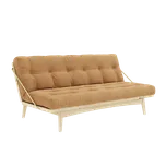 sofa FOLK natural pine (pohovka z borovice) karup natural fudge brown 515