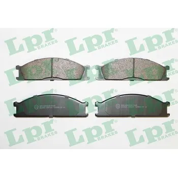 Brzdová destička Sada brzdových destiček, kotoučová brzda LPR 05P379