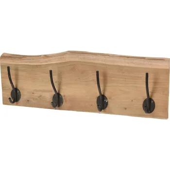 Věšák Storagesolutions Věšák na zeď, 4 kovové háčky, 50 cm