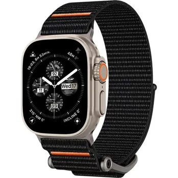 Spigen DuraPro Flex Ultra Band řemínek Apple Watch 49mm/45mm/44mm/42mm černý