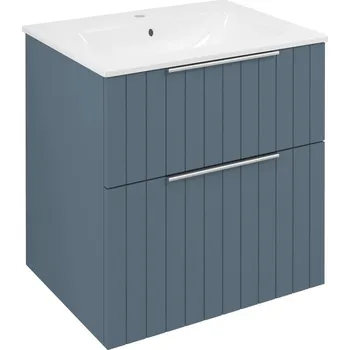 Nábytek CIRASA umyvadlová skříňka 59,2x64x46cm, siena strip