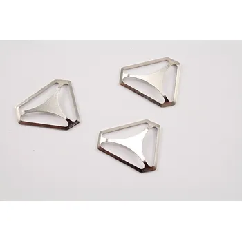 Spona šlová - stříbrná - průvlek 2 cm