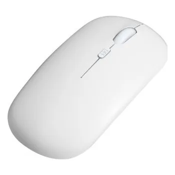 Myš Matná Bluetooth bezdrátová myš - bílá