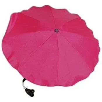 Slunečník ke kočárku Slunečník na kočárek - malinový