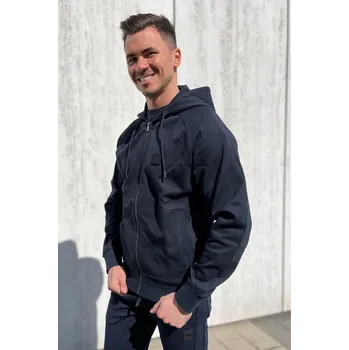 Pánská mikina Pánská mikina BOSS Black 50495272 modrá Velikost: XXXL