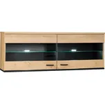 Max-i Závěsná vitrína, dub lefkas, SIRAN TYP 9