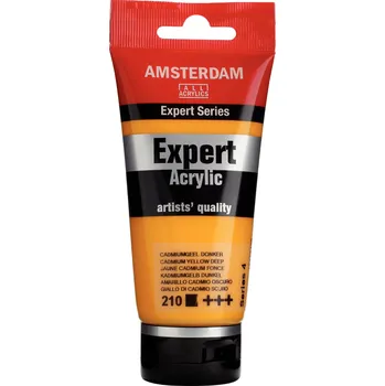 Vodová barva Akrylová barva Amsterdam Expert - 210 Cadmium Yellow Deep Objem: 75 ml