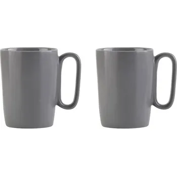 Vialli Design Hrnek keramický, 250 ml, 2 ks, šedý_FUORI 30015
