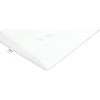 Polštář Kojenecký polštář - klín Sensillo bílý Luxe s aloe vera 60x38 cm