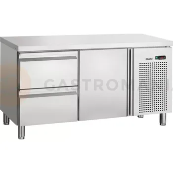 Chladící stůl, 1 dveře, 2 šuplíky, 1342x700x850 mm | BARTSCHER, S2T1-150