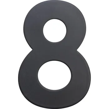 Domovní číslo Domovní číslo 8", RN.75L, černá"