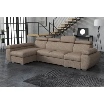 Sedací souprava FALCO Sedací souprava Bodie L Aragon světle hnědá