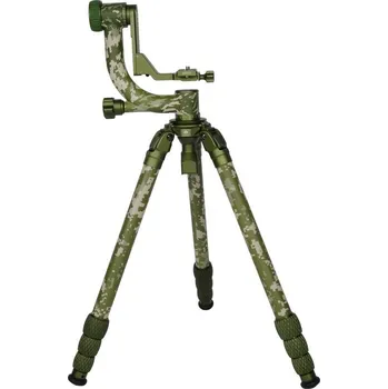 Sirui Carbon Tripod + Gimbal Head kit CT-3204 + CH20 Camoflage
