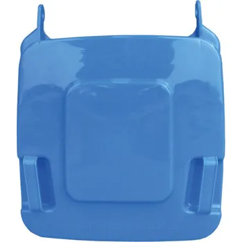 Odpadkový koš Víko pro popelnici na tříděný odpad, modrá