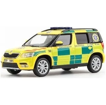 autíčko ABREX ŠKODA YETI FL 2013 ZDRAVOTNÍ ZÁCHRANNÁ SLUŽBA STŘEDOČESKÉHO KRAJE 360 14303103