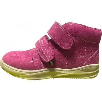 Dětská treková obuv BOOTS4YOU Boots4U dětská kotníková obuv T 119V růžová potisk Velikost: 23