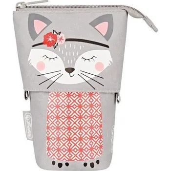 Penál Herlitz Pouzdro stojící Kočka