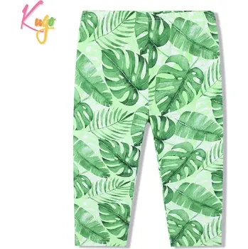 Dívčí legíny Dívčí 3/4 legíny Kugo FV1075, zelené