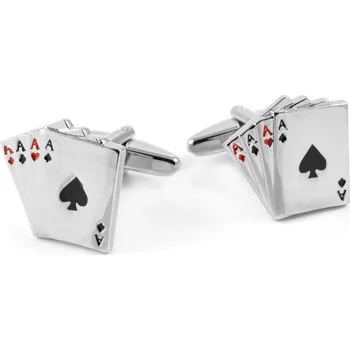 Manžetový knoflíček Manžetové knoflíčky Poker - Warren Asher