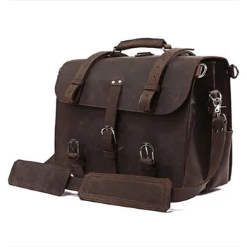 Robustní kožená brašna Bruce - Delton Bags