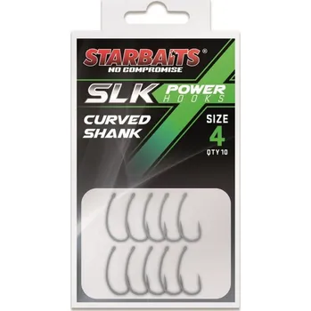 Rybářský háček STARBAITS - Háčky Power PTFE Teflon Curved Shank vel. 6 10ks