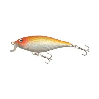Umělá nástraha KAMASAKI - Wobler FAT SHAD 9cm/14g ORANGE-SILVER