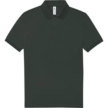 Pánské tričko B&amp;C Unisex polo triko PU426 Dark Forest L