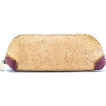 Korkové pouzdro na psací potřeby - Vínové