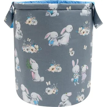 úložný prostor na hračky Koš na hračky New Baby králíček tyrkysový