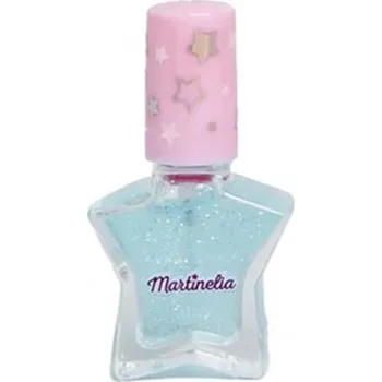 Lak na nehty Martinelia Star lak na nehty pro děti modrý se třpytkami 3,5 ml