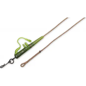 Carp´R´Us Total Leadcore Leader Snag Clip System 92cm/60lb 2ks - zelený