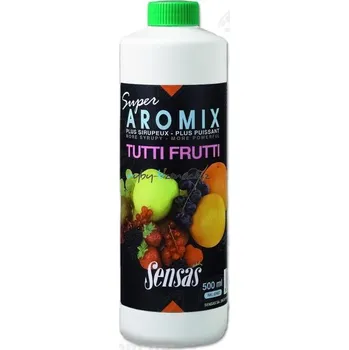 Návnadové aroma SENSAS aromix 500ml tutti frutti