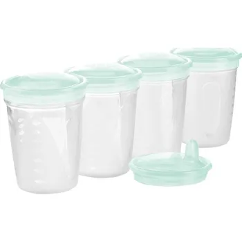 Sada nádobek s náustkem na pokrmy a mléko Baby Ono 200ml