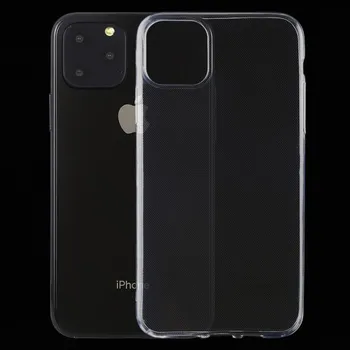 Ultra tenký kryt z měkkého plastu pro iPhone 11 Pro - 0,5 mm - čirý