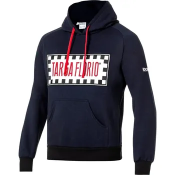 Pánská mikina Sparco Mikina Hoodie Targa Florio Námořní modř M