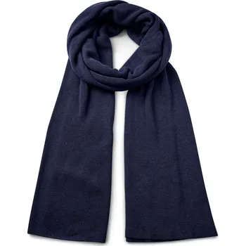 Šála Hiems | Námořnicky modrá šála z recyklované bavlny - Sidegren