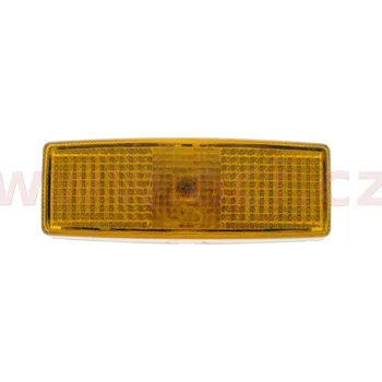 Přídavný světlomet poziční světlo obdélníkové oranžové (110x40 mm) HELLA