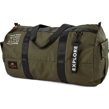 Sportovní taška Lealand zelená skládací sportovní taška - Lazy Bear