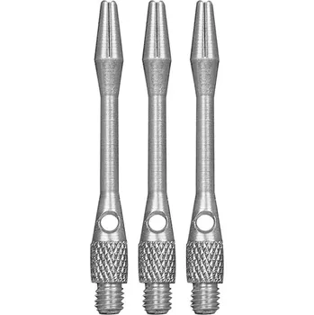 Příslušenství pro šipky Násadky Bull's Simplex Grip Aluminium Medium Silver