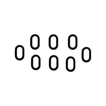 Sportcarp kroužky na koncové udice Varianta: oválné malé ø 4,5 mm