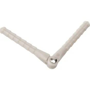 RC vybavení Reely čepový závěs kulatý plast (Ø x d) 2.5 mm x 48 mm 5 ks