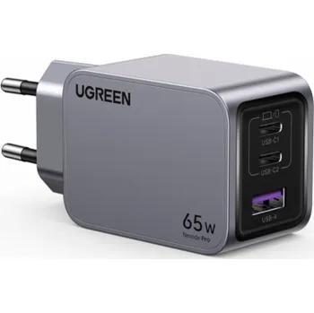 UGREEN 25871 Nexode Pro 65W 3-Port GaN Rychlonabíječka