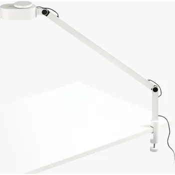 Lampička FARO INVITING stolní lampa s klipem, bílá