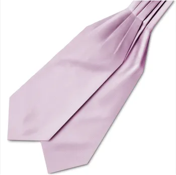 Šála Světle fialová rypsová kravatová šála - Trendhim