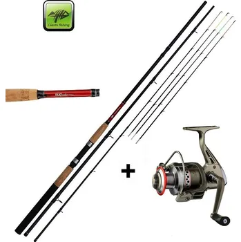 Rybářský prut Giants Fishing Prut CLX Feeder TR 12ft Medium + naviják zdarma!