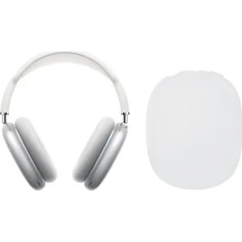 Pouzdro na mobilní telefon Silikonové kryty sluchátek pro AirPods Max - bílé