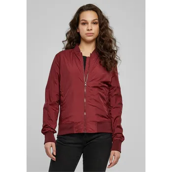 Dámský bomber bunda dámská (bomber) URBAN CLASSICS - Light - TB1217 - burgundy